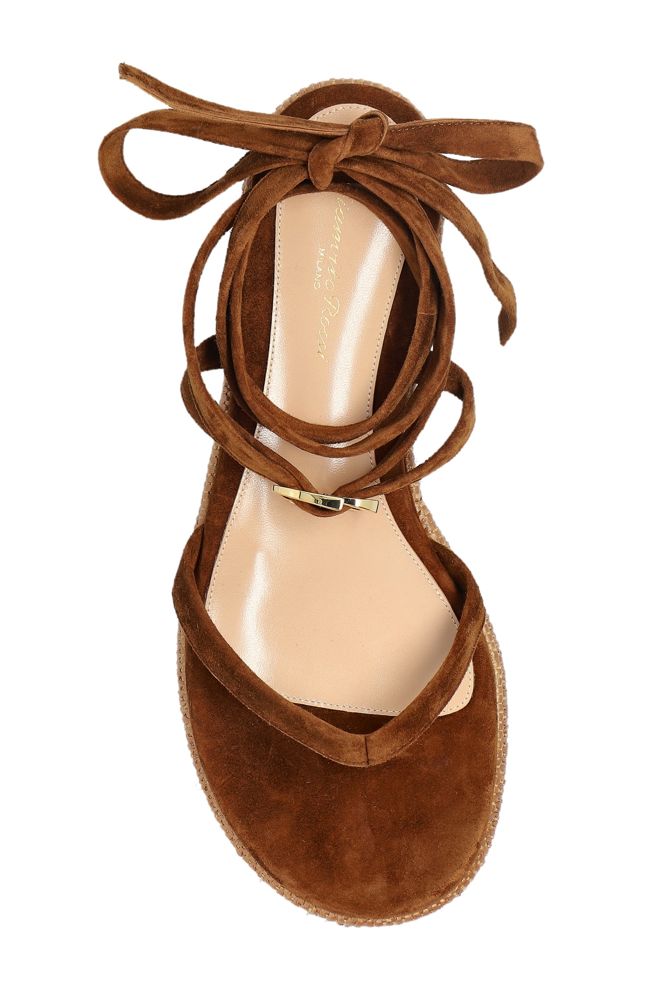 Gianvito Rossi Platform Thong Sandals In Multi