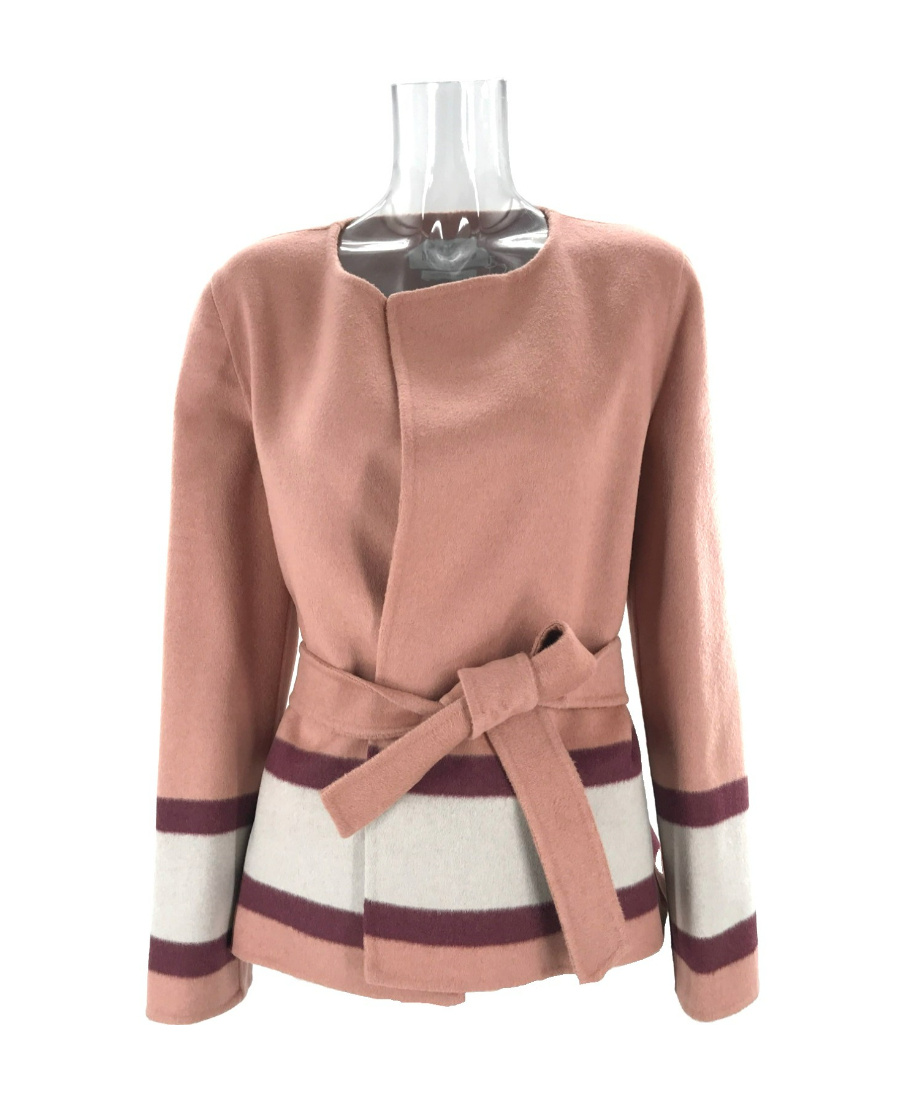 Max Mara A Casual Jacket Tied Around The Waist In Multicolor