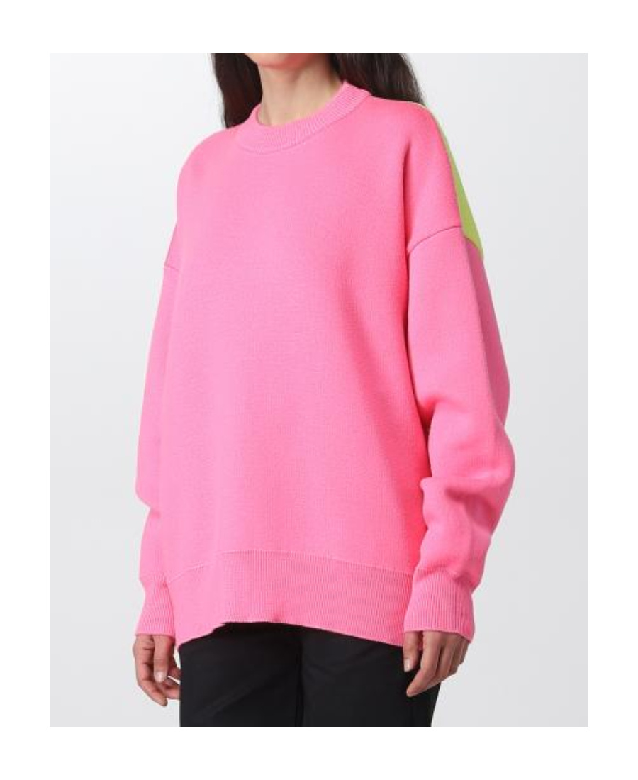 Palm Angels Palm-tree Intarsia-knit Jumper In Pink