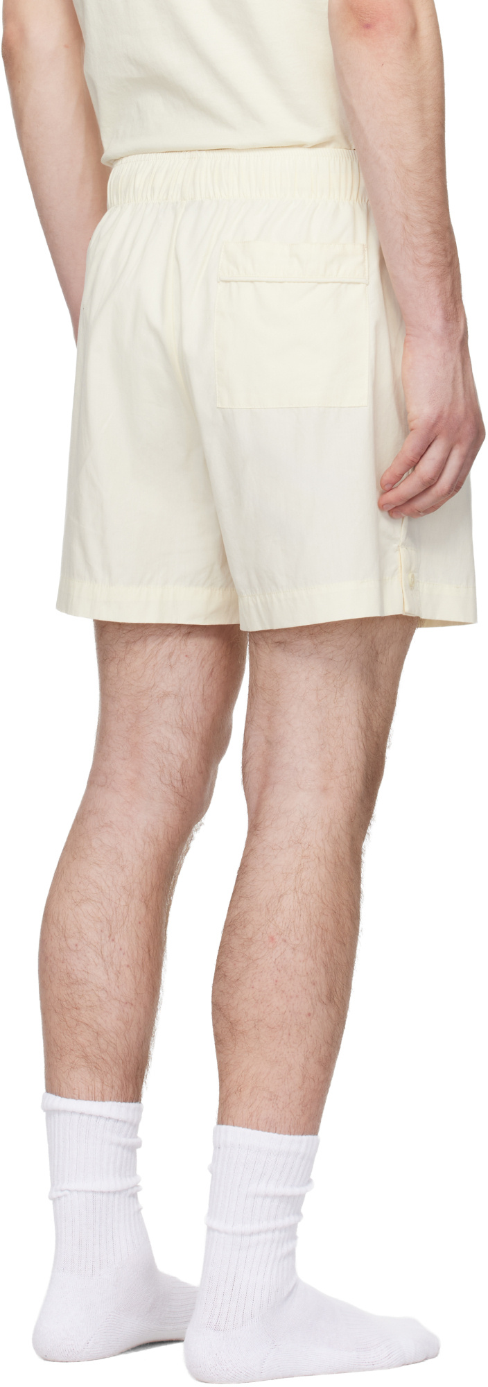 Entire Studios Drawstring Elasticated Shorts In Neutral
