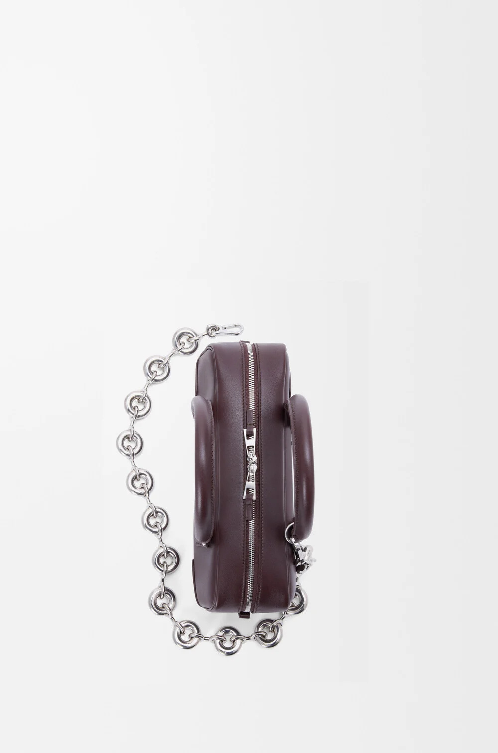 Loewe Detachable Chunky Chain Strap In Silver