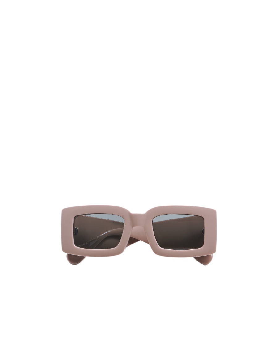 Jacquemus Les Lunettes Tupi Square-frame Sunglasses In Brown