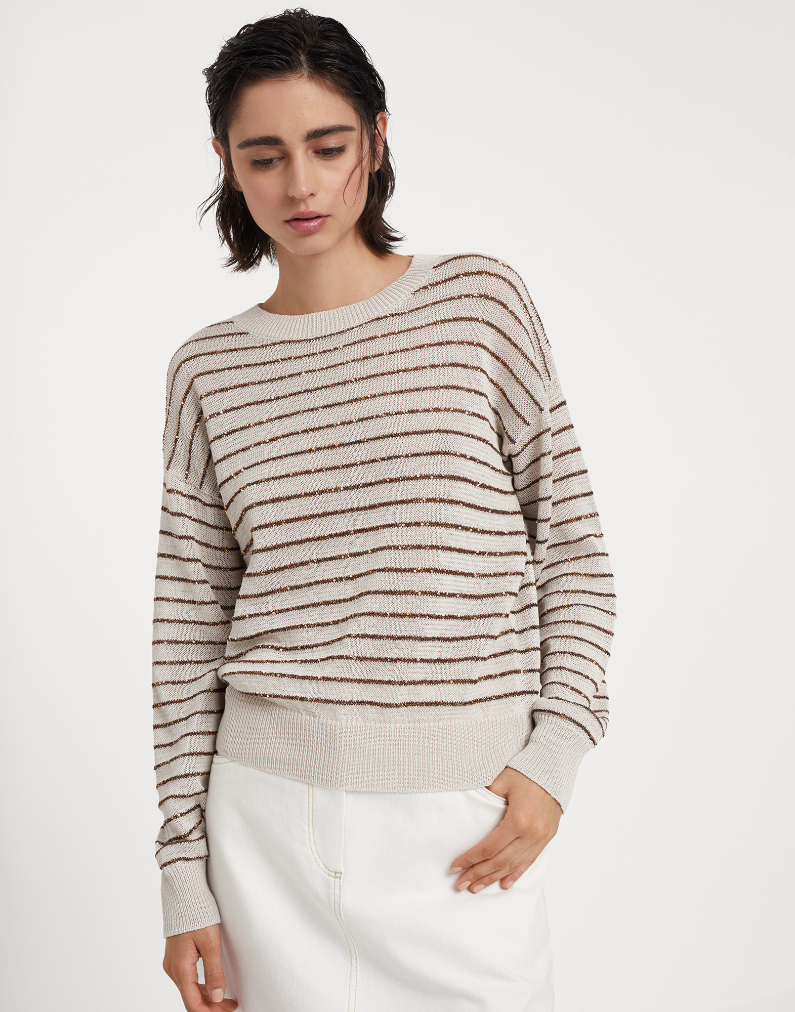 Brunello Cucinelli Sweaters In Multicolor