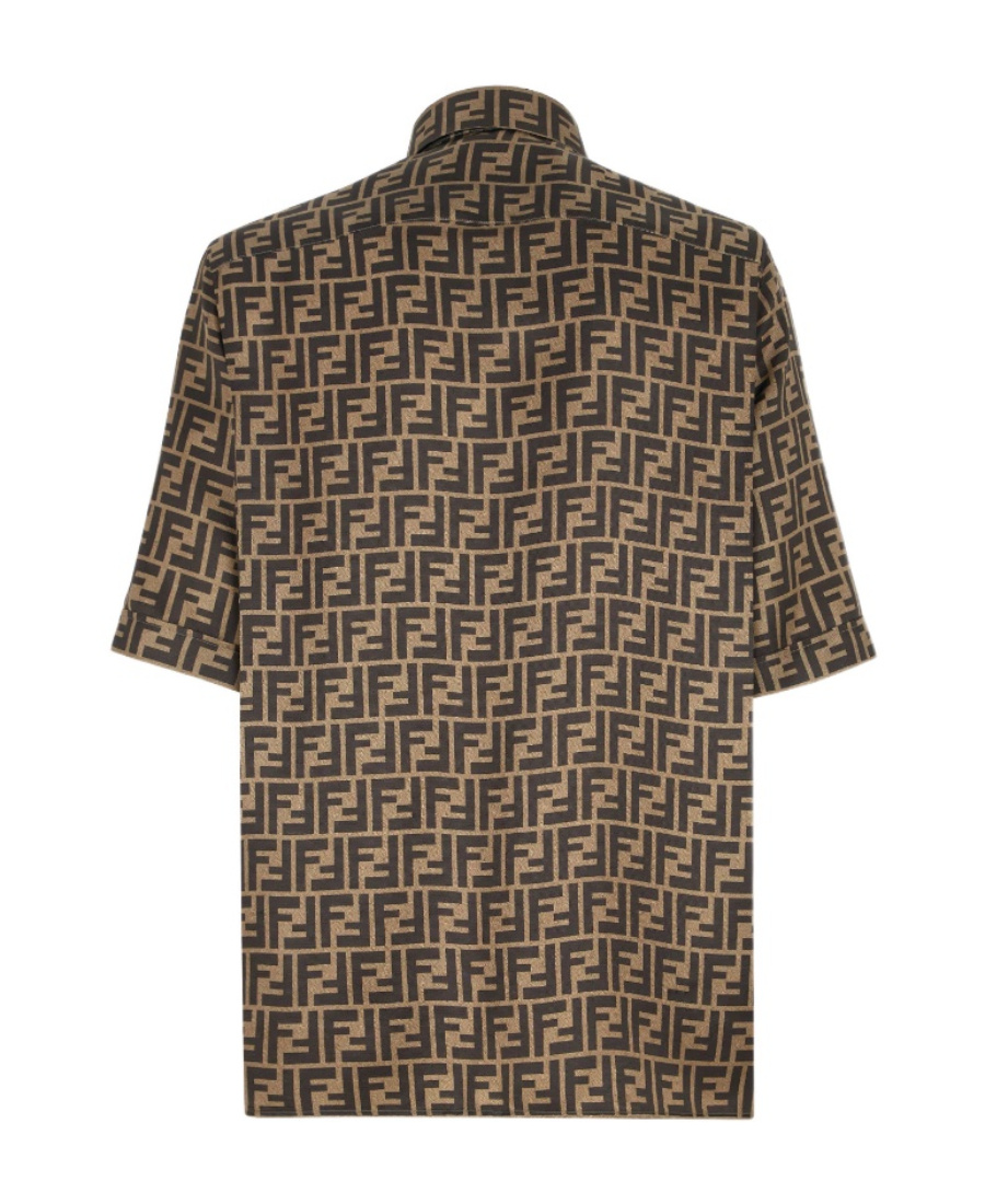 Tシャツ・カットソー FENDI SS25 CAM M.C. SILK BANDANA PRINT (FS0795AUVQ F0U6K) Bermudas Silk White | Fendi
