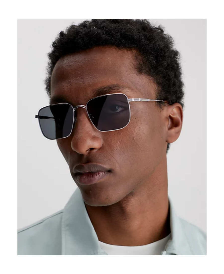 Calvin Klein Navigator-frame Sunglasses In Black