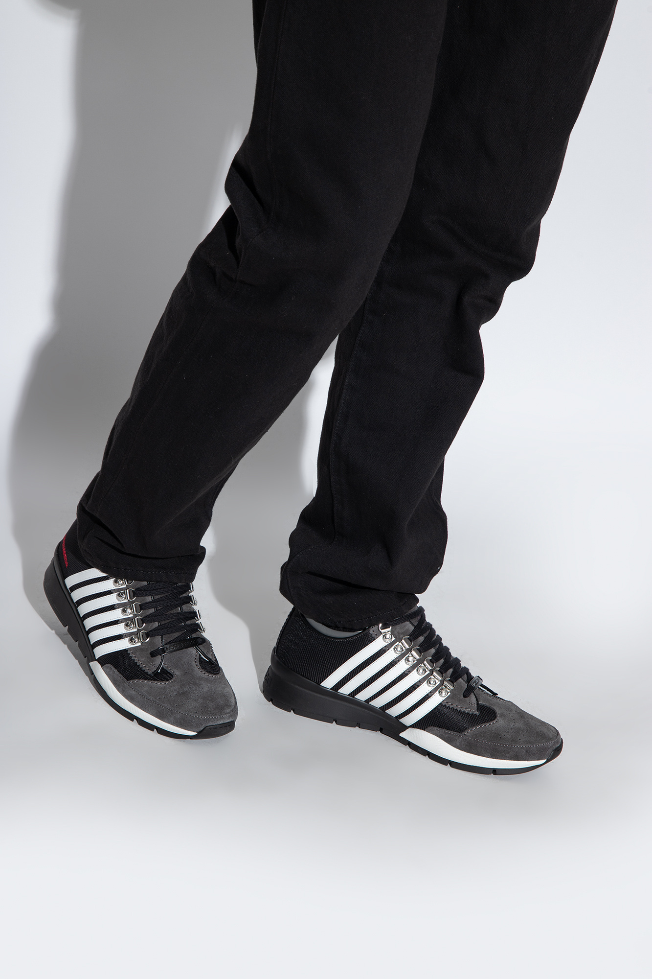 Dsquared2 Original Legend Low-top Sneakers In Black