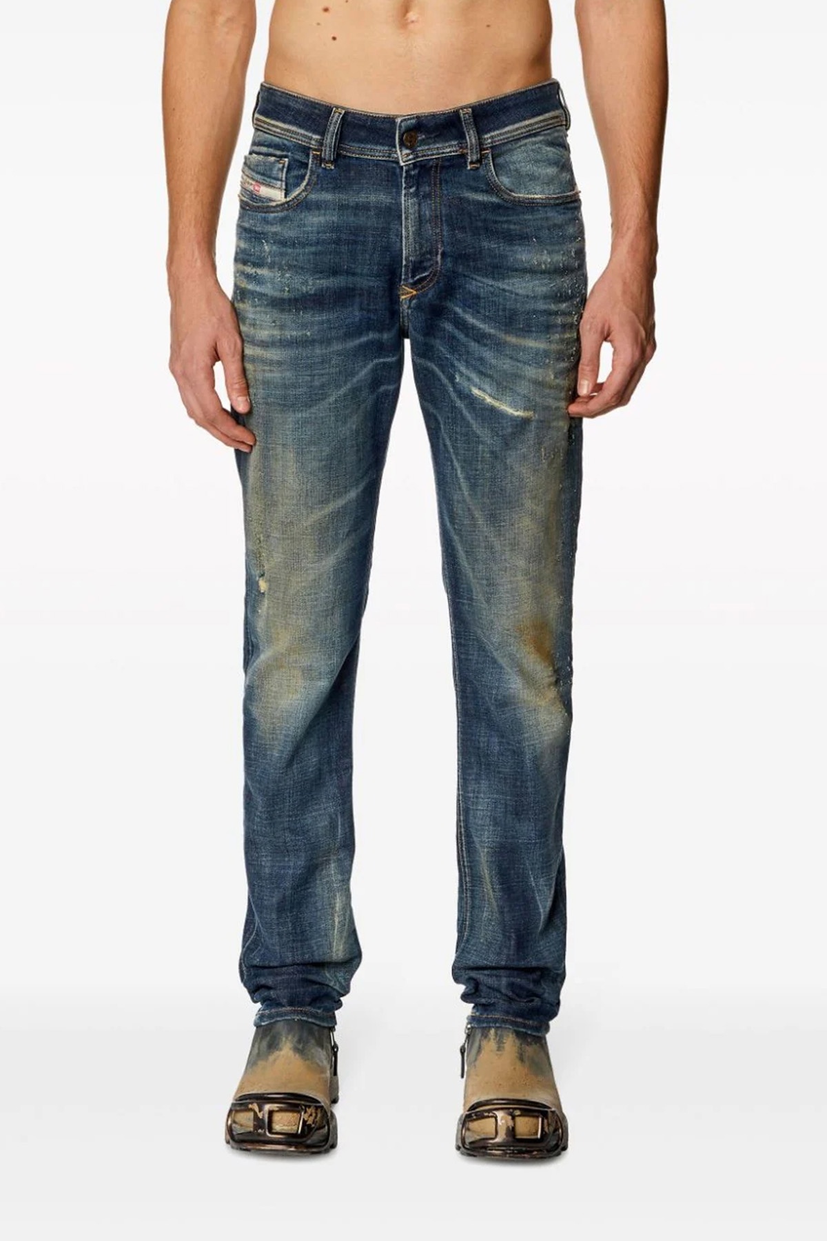 Diesel 1979 Sleenker Jeans Blue In Black