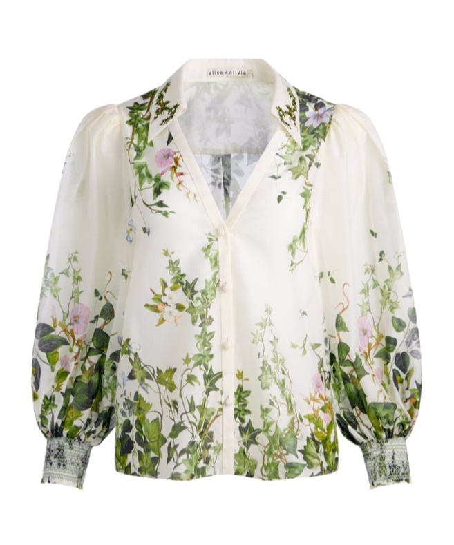 Alice And Olivia Charis Blouse