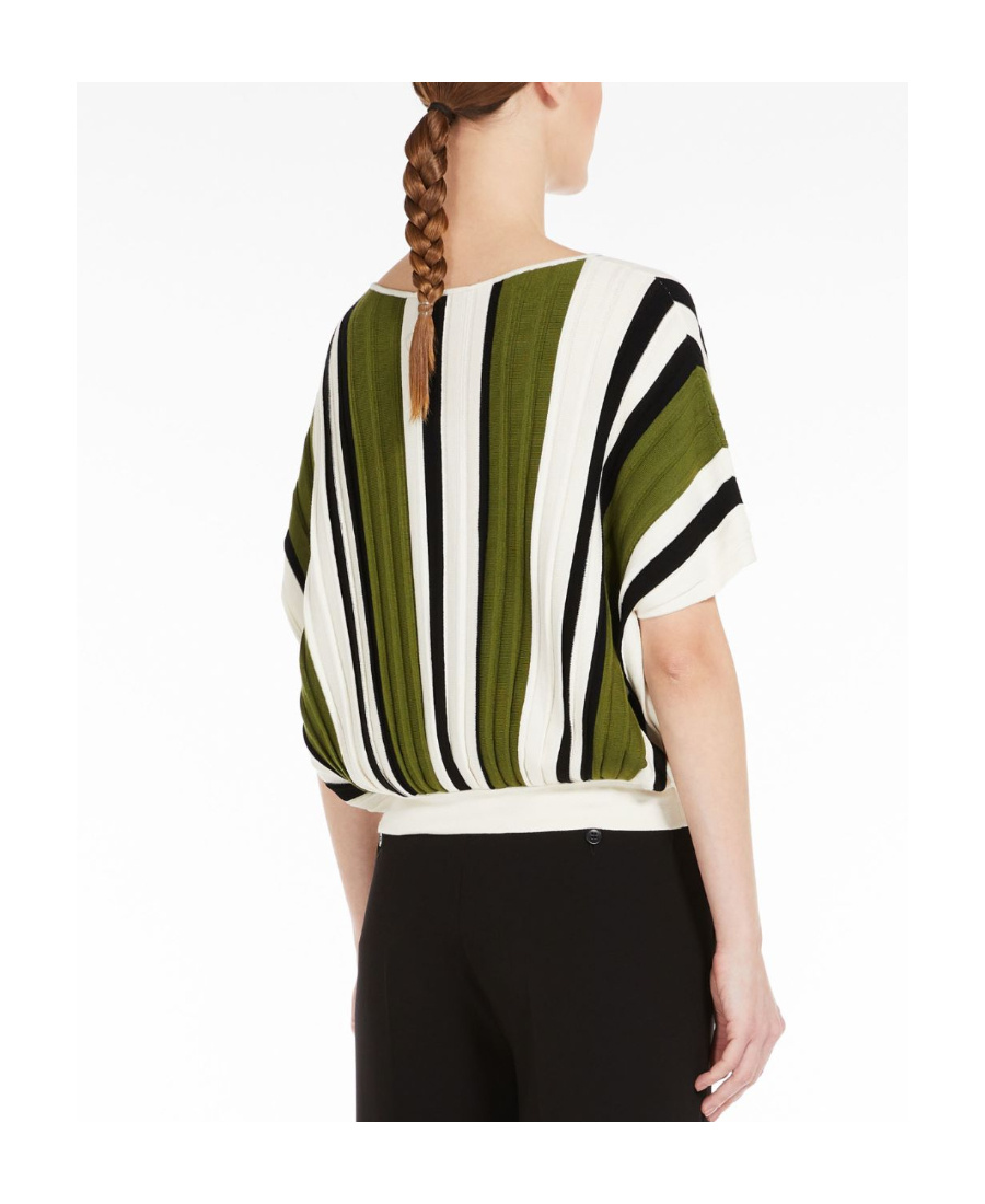 Weekend Max Mara Logo Sleeveless Sweater In White