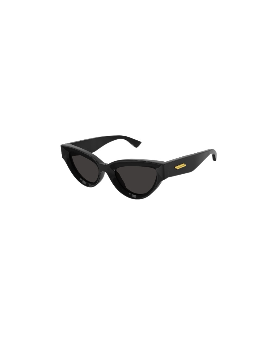 Bottega Veneta Sharp Cat-eye Sunglasses In Black