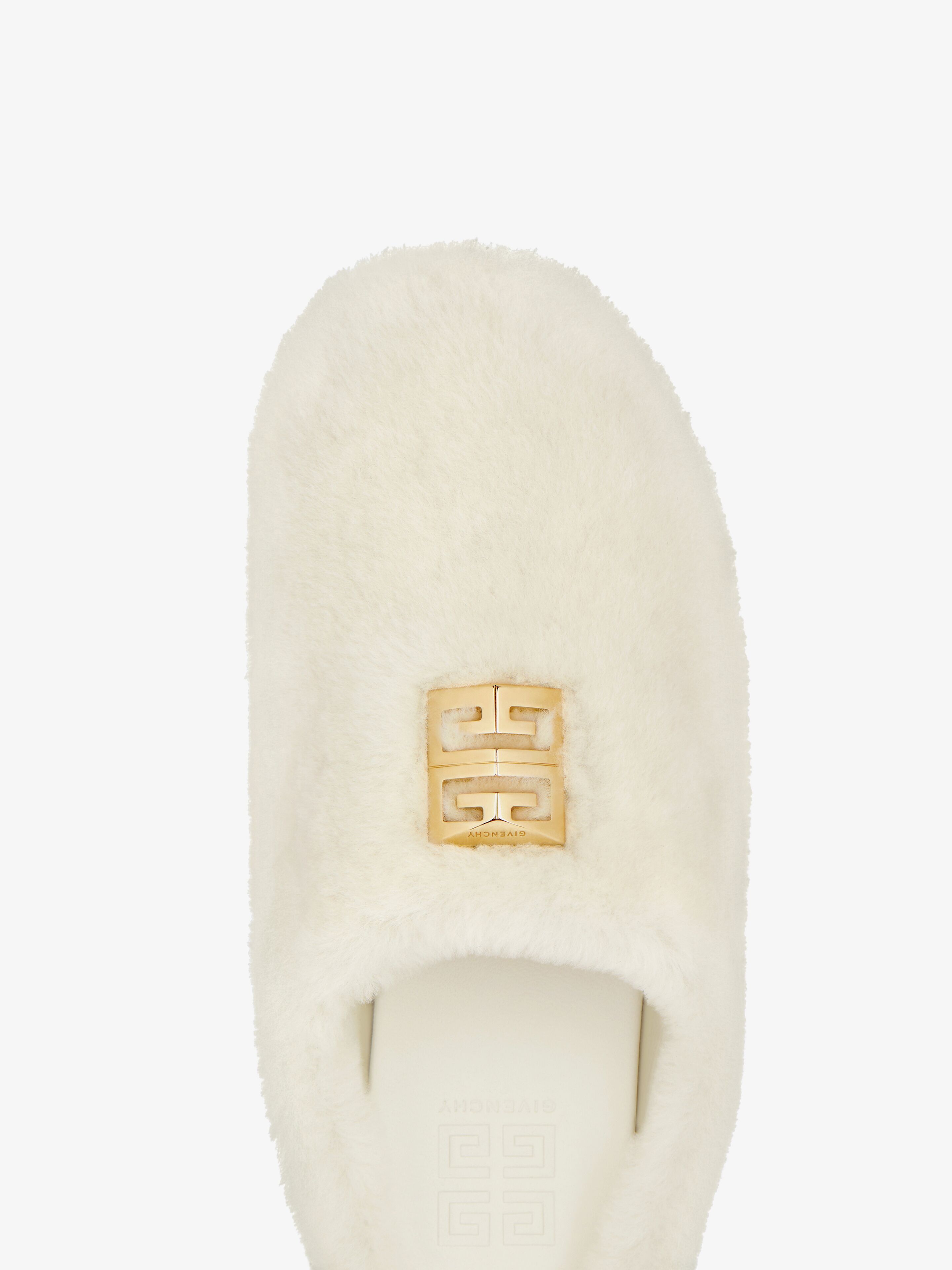 Givenchy Logo Muller Shoes In White