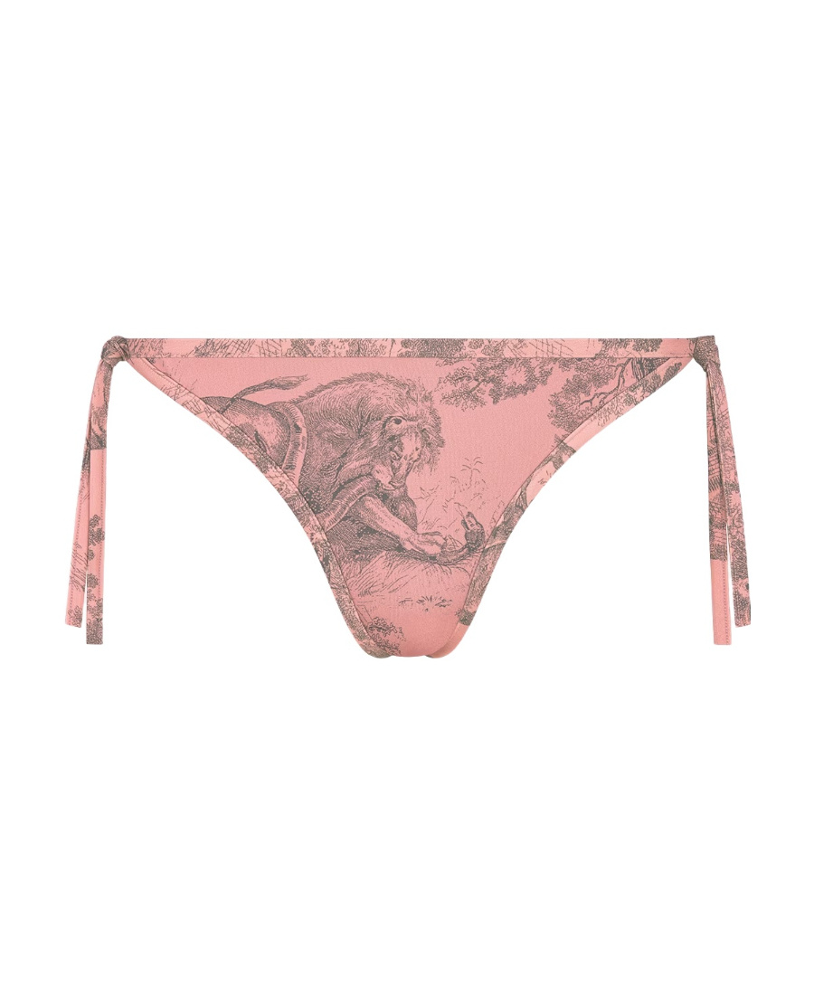 Shop Dior Iviera Bikini Bottom In Pink