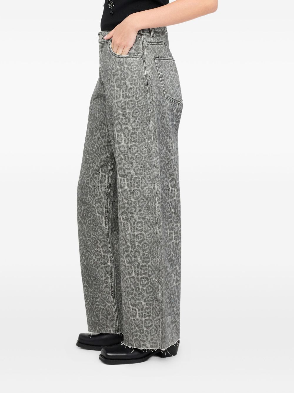 Liu •jo Logo Track Pants In Gray