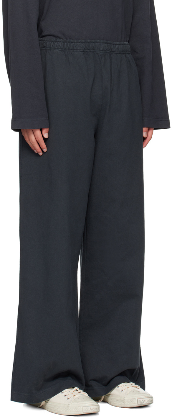 Acne Studios Elastic Waist Sweatpants In Black