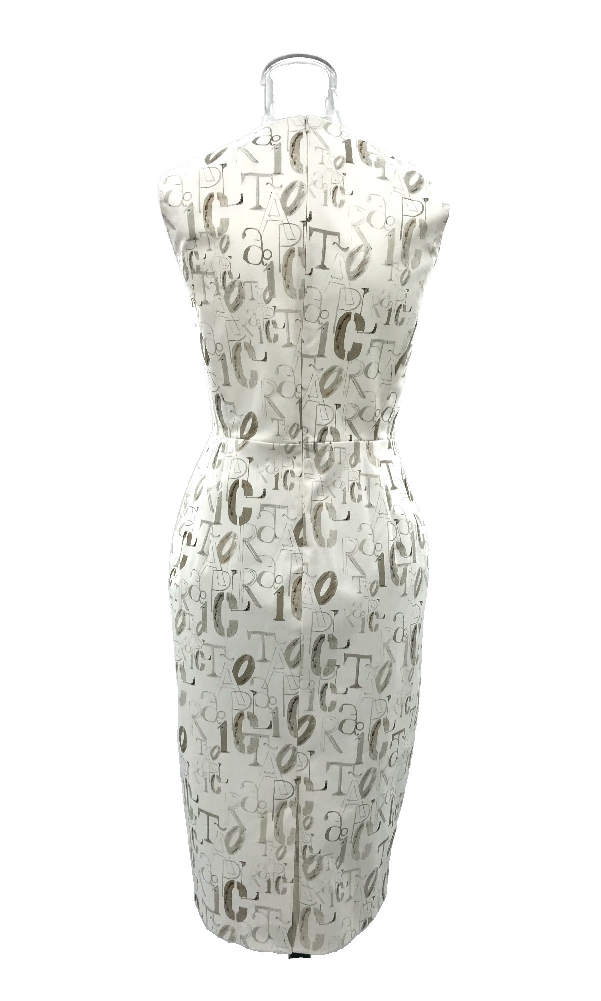 Max Mara V-neck Dress In Gray