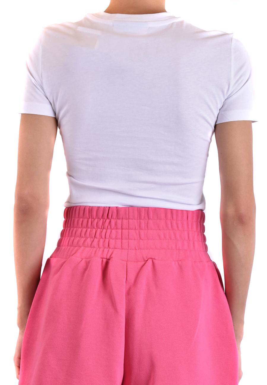 Chiara Ferragni Emboidered-motif Short-sleeve T-shirt In White