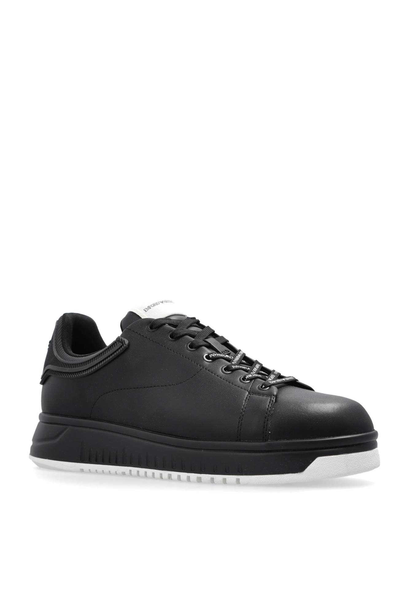 Emporio Armani Leather Sneakers