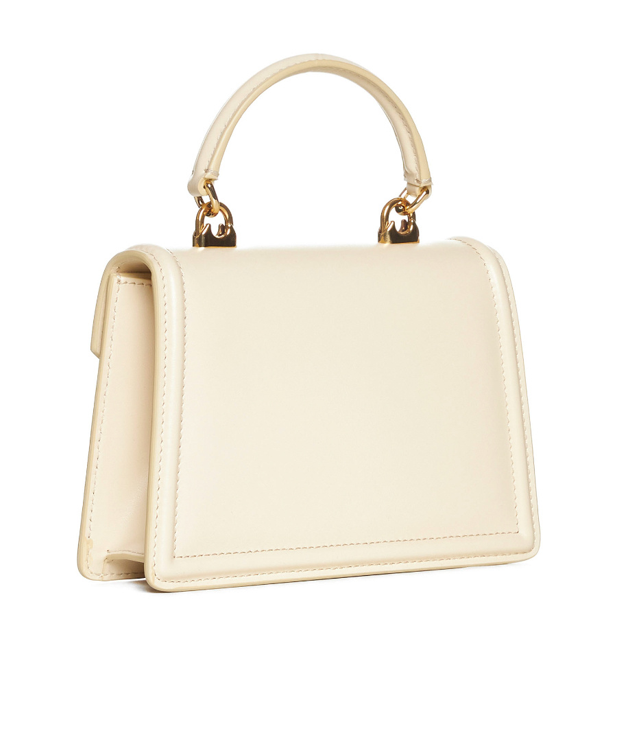 Dolce & Gabbana Dolce Gabbana Devotion Small Tote Bag In White