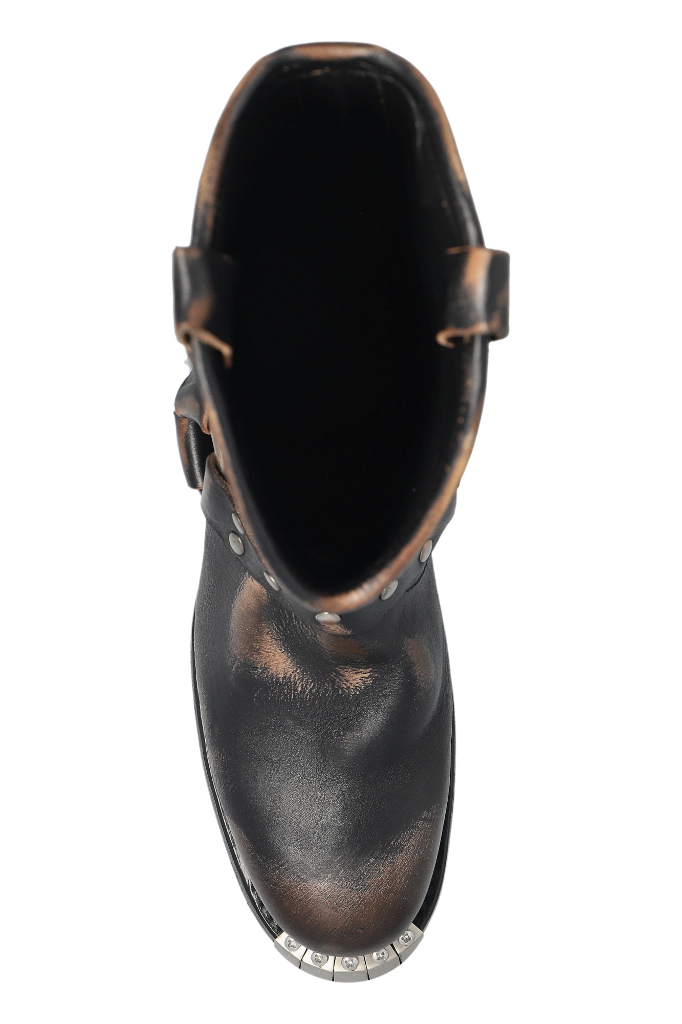 Dsquared2 Round-toed Boots In Brown