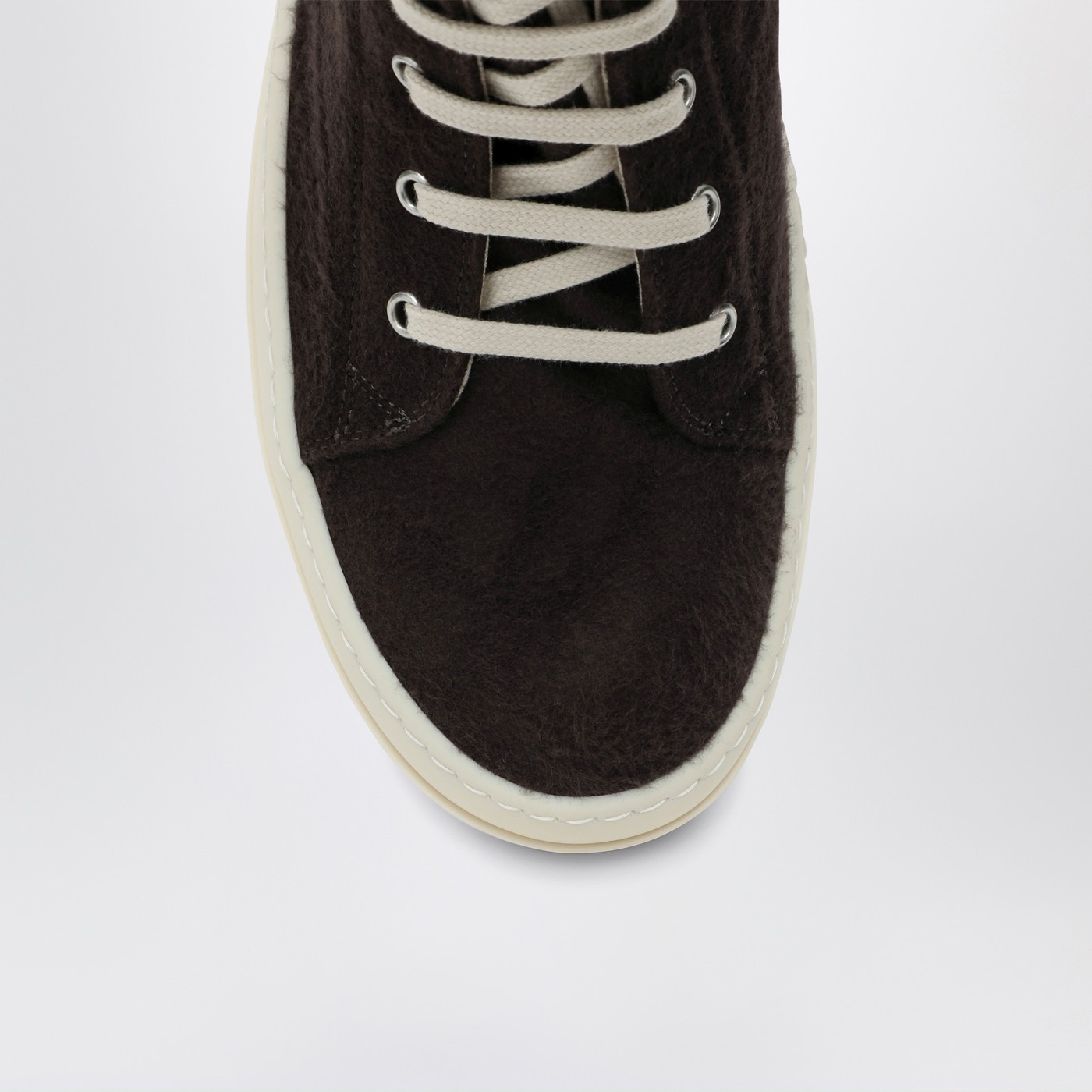 Rick Owens Drkshdw Lace-up High-top Sneakers In Black