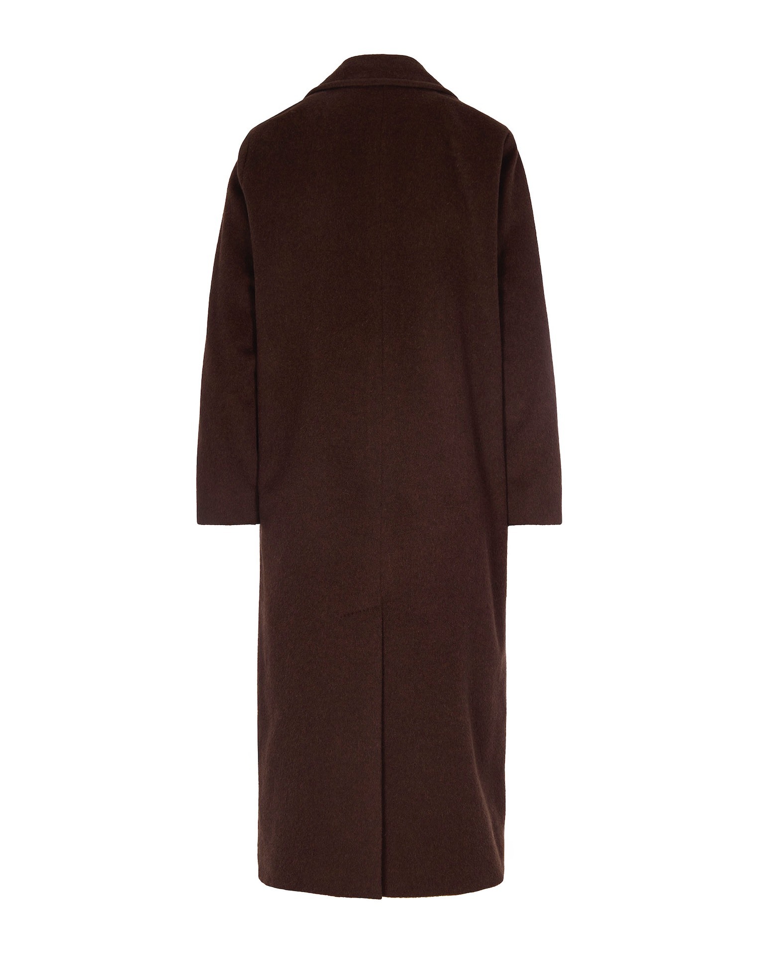 Weekend Max Mara Zufolo Double-breasted Coat In Brown