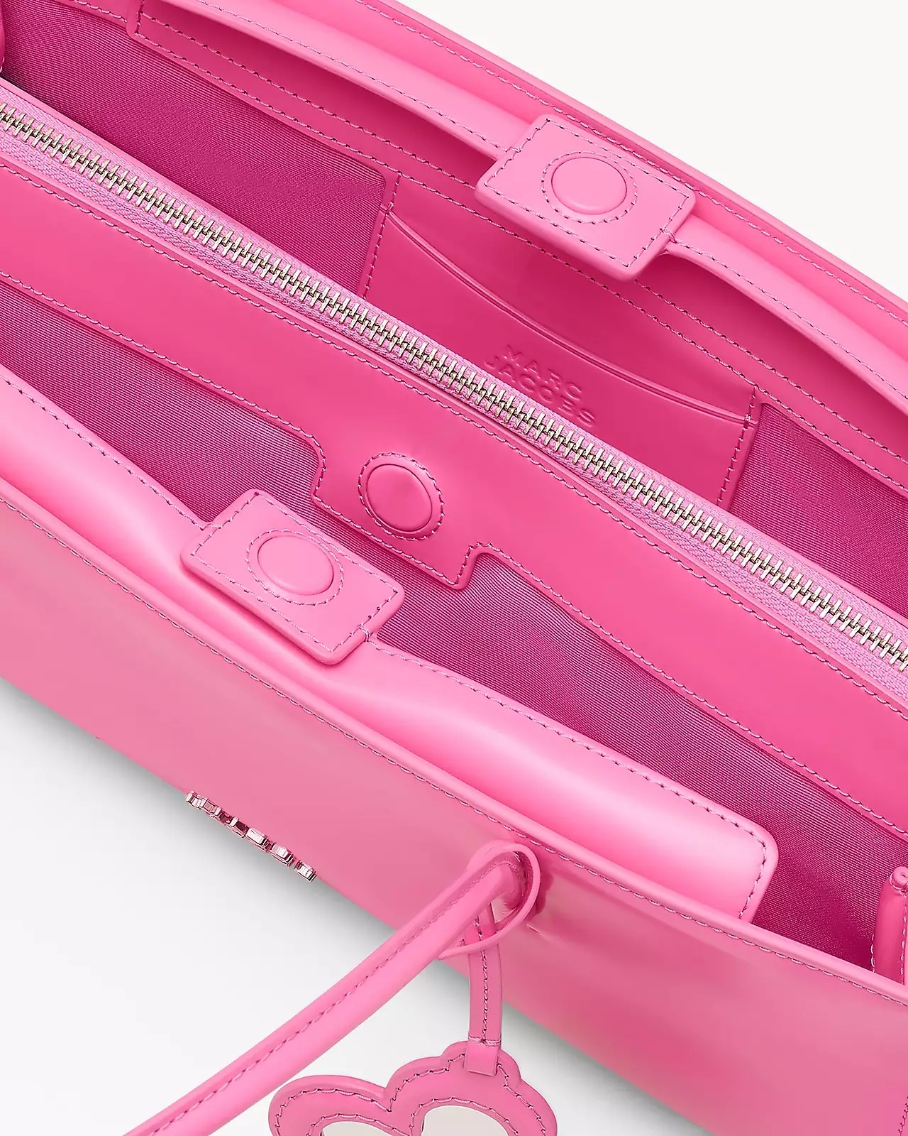 Marc Jacobs The Mirror Satchel Shoulder Bag In Pink