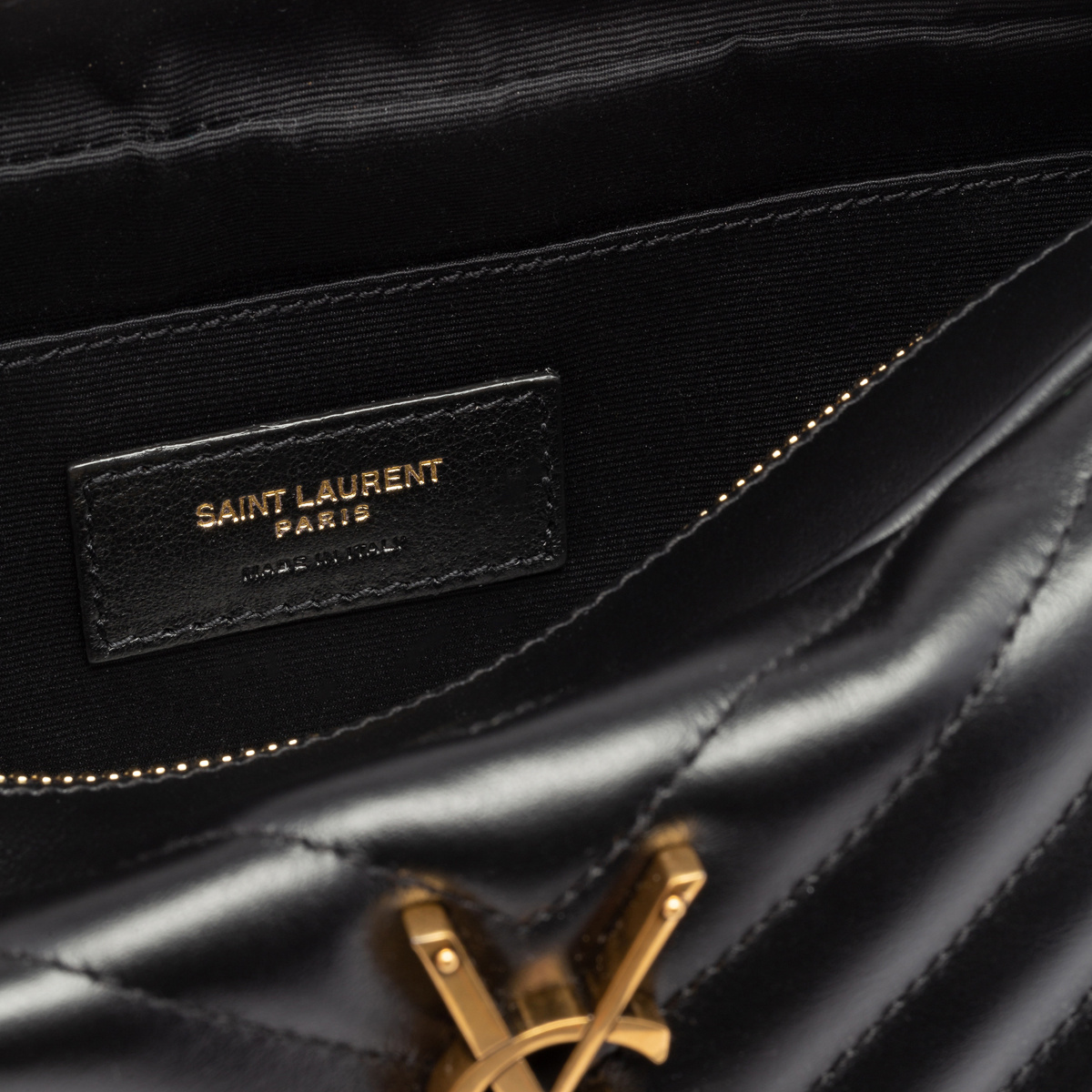 Saint Laurent Lou Camera Bag In Black