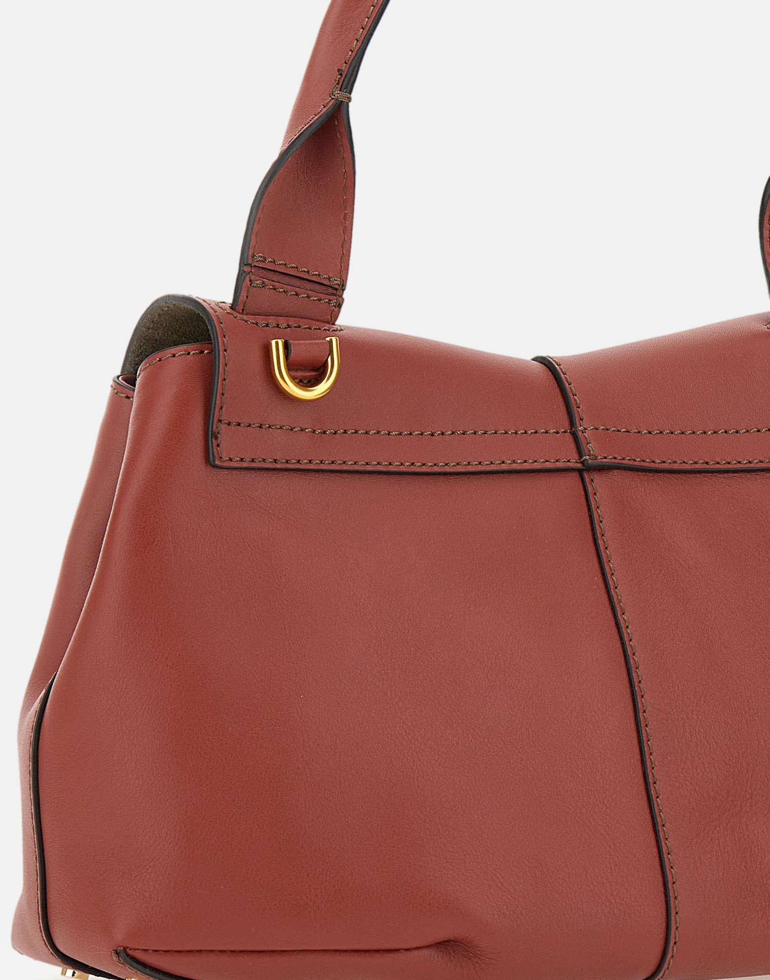 Gianni Chiarini Flap Shoulder Bag In Red