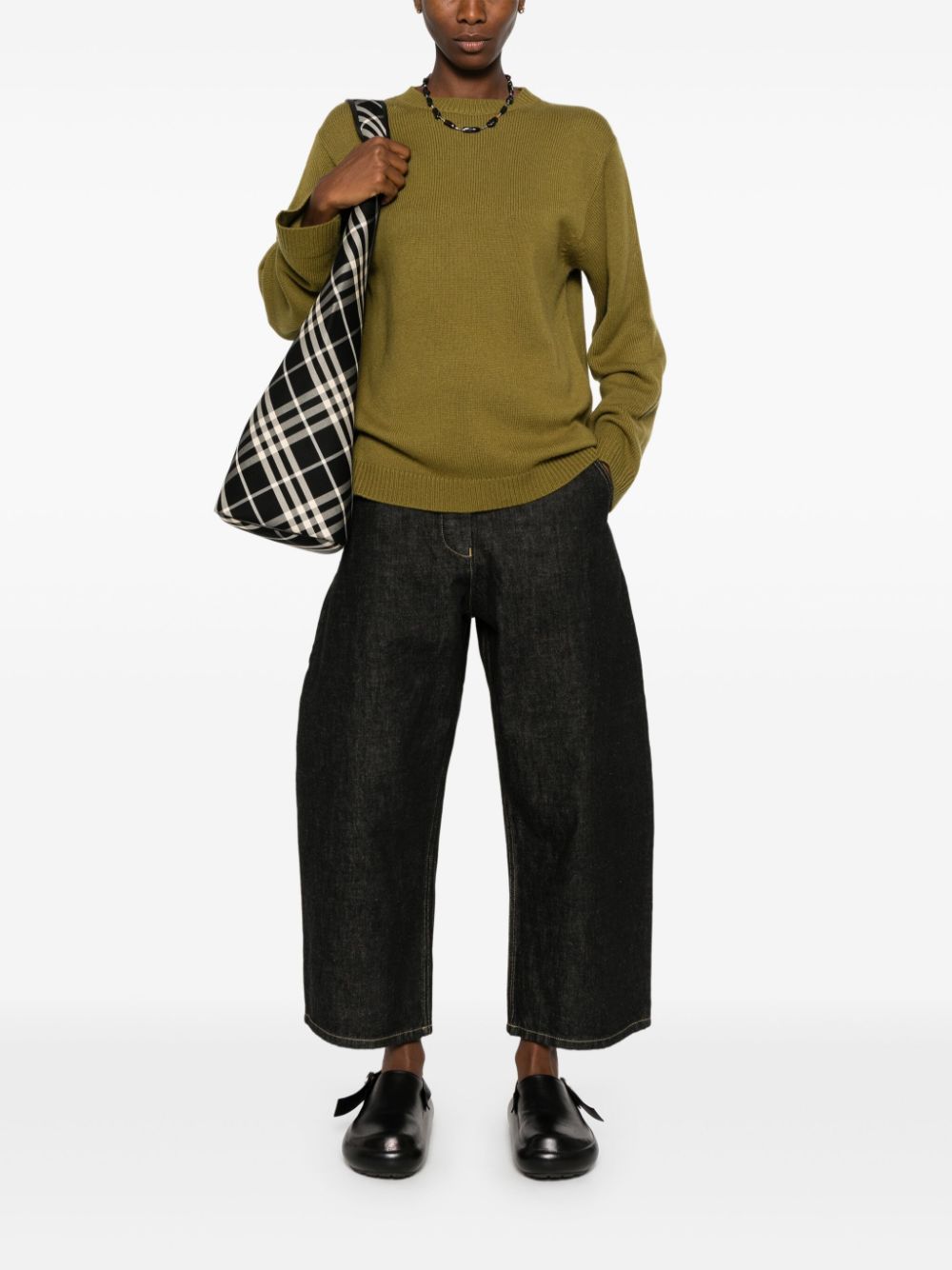 Studio Nicholson Belt-loop Jeans In Black