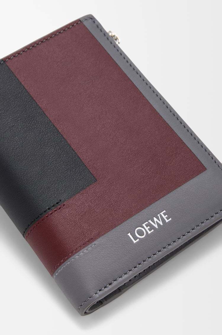 Loewe Slim Compact Wallet In Black