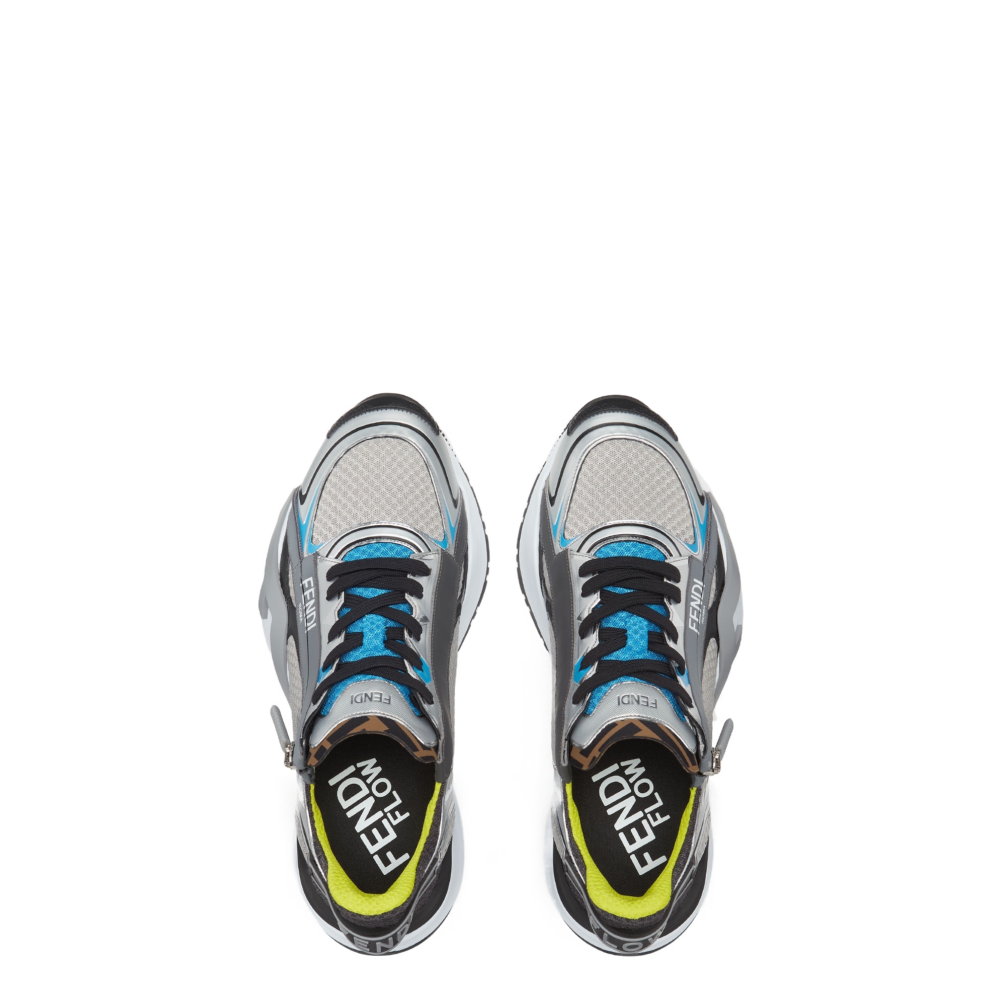 Fendi Flow` Low-top Sneakers In White