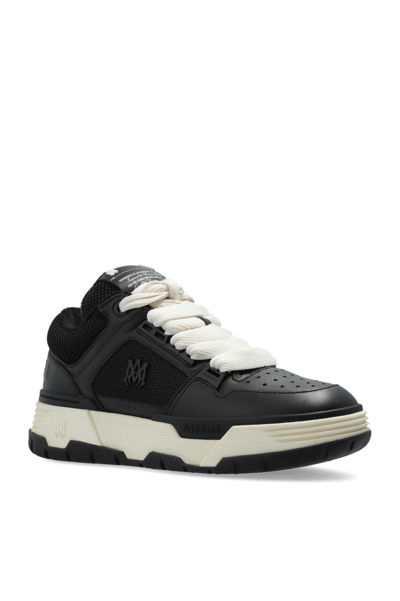 Amiri Ma-1 Mesh-panelled Lace-up Sneakers In Blue