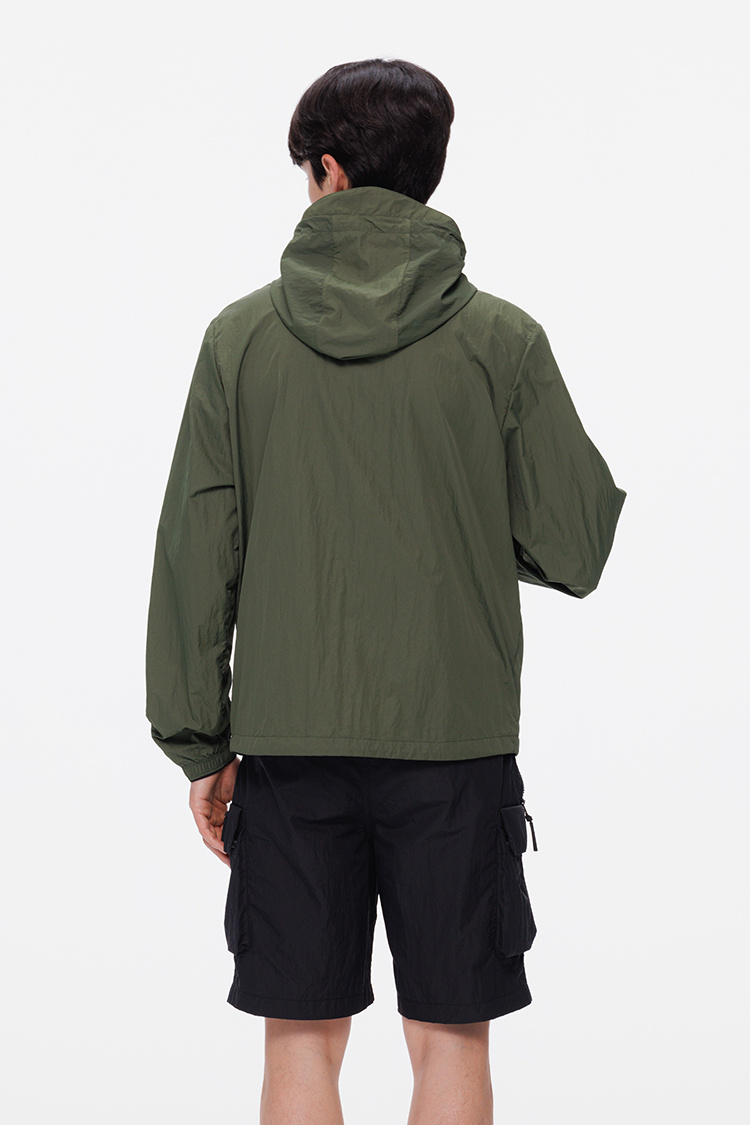 Duvetica Hooded Casual Jacket In Green