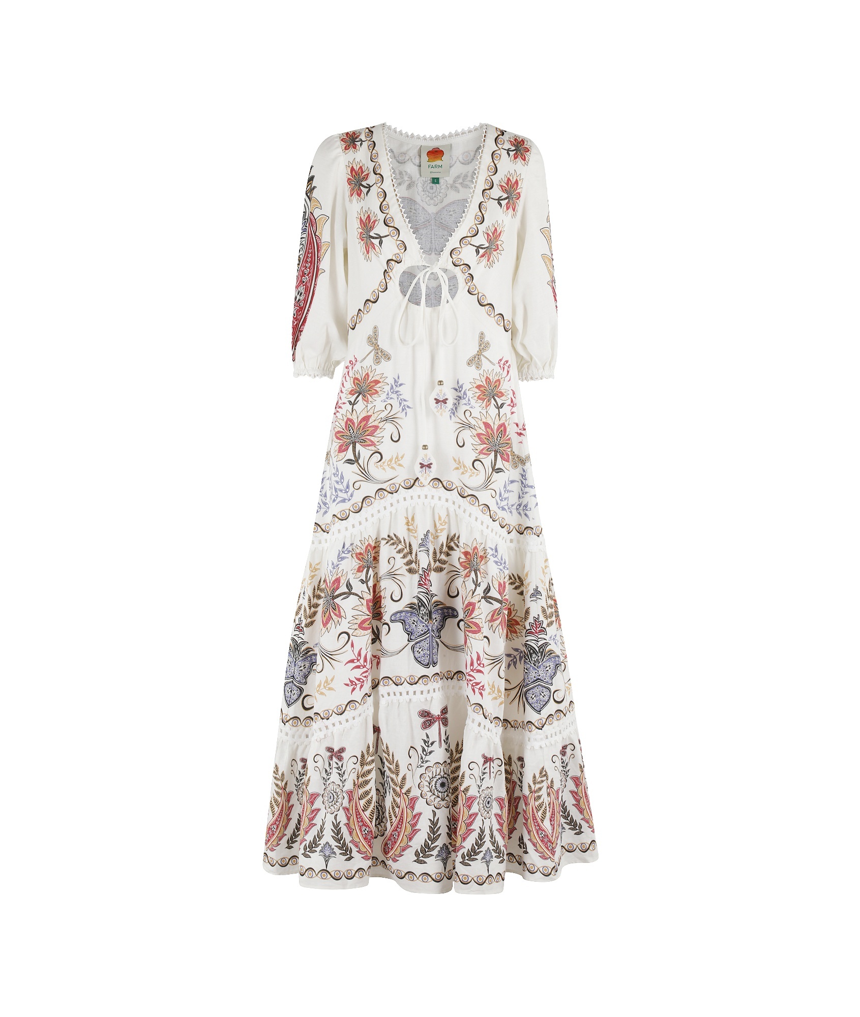 Farm Rio Boho Glam Maxi Dress