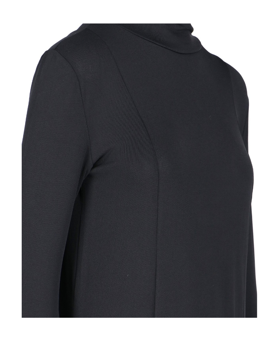 Khaite The Richie Midi Dress In Black