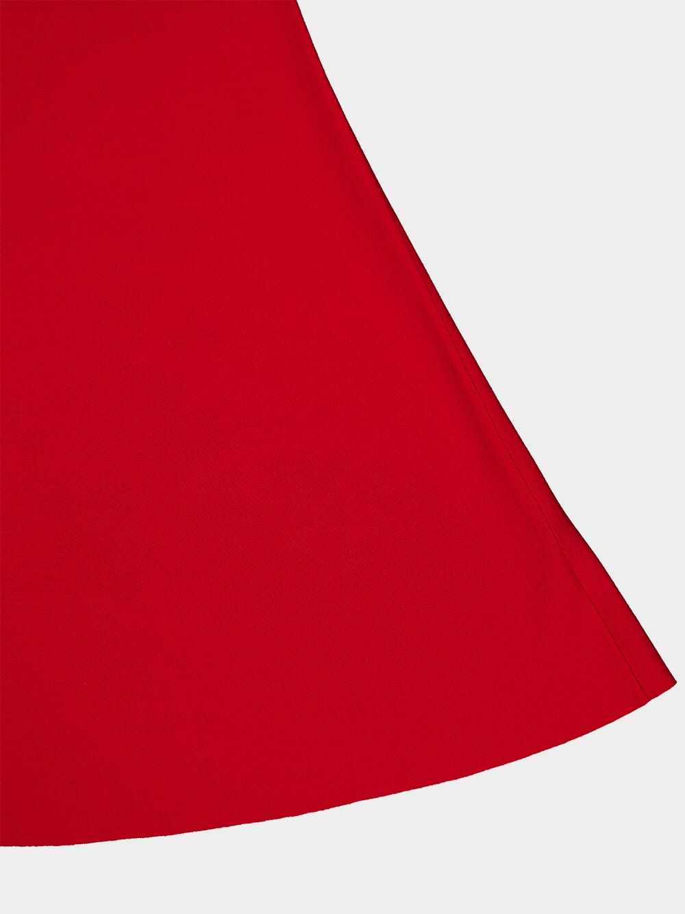 Gabriela Hearst Pleated Skirt In Red