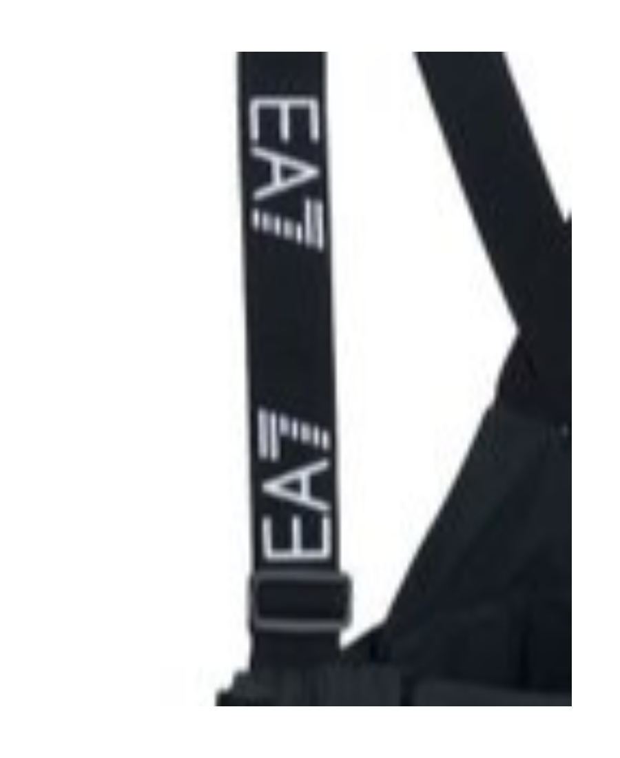 Ea7 Technical Ski Trousers In Technical Fabric In Protectum7 Fabric With Asv Stratum7 Padding In Black
