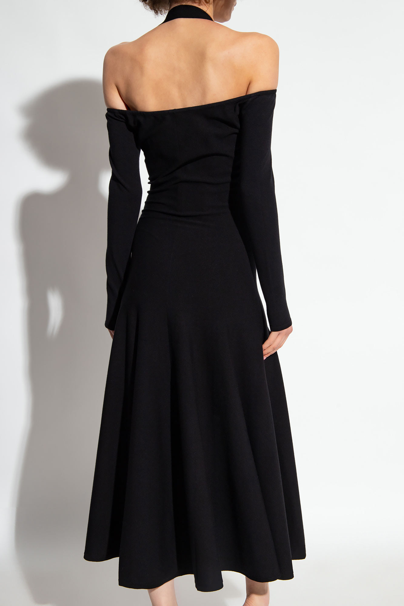 Alaïa A Shoulder-length Dress In Black