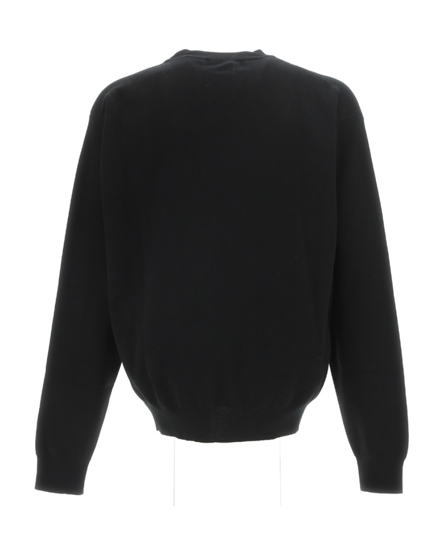 Ambush Chain-detail Crew-neck Jumper In Black