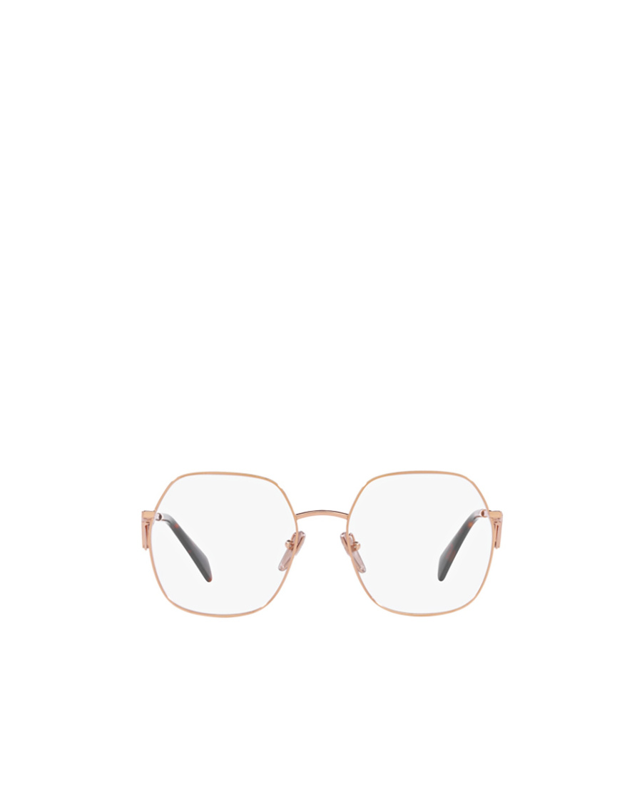 Prada Triangle-logo Glasses In White