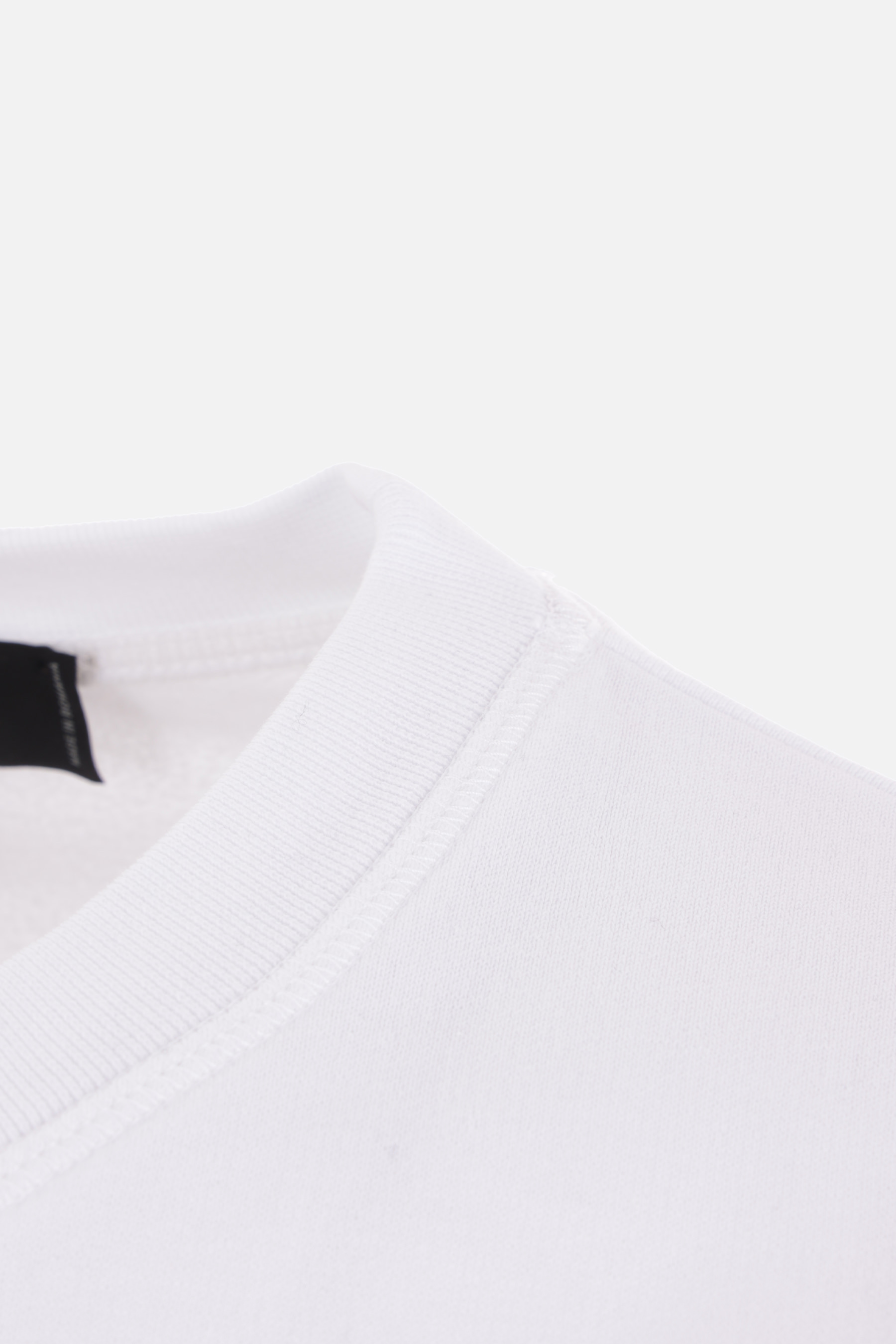 Dsquared2 Logo-print Cotton Sweatshirt In White