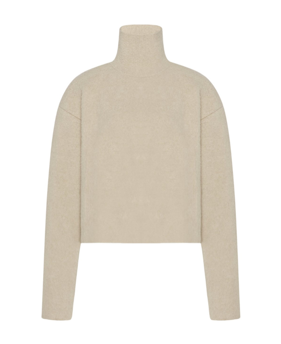 The Row Erise Wool Sweater In Nude
