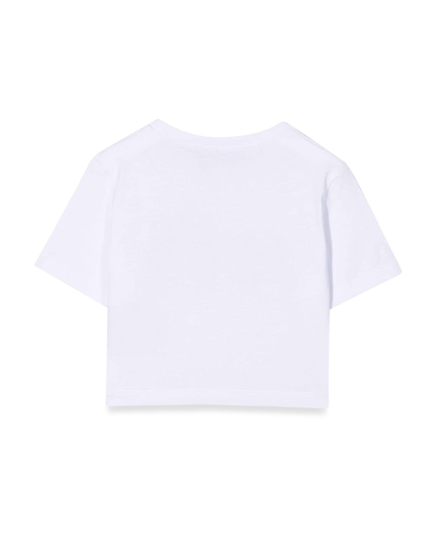 Dsquared2 Short-sleeved T-shirt With Round Neck In White