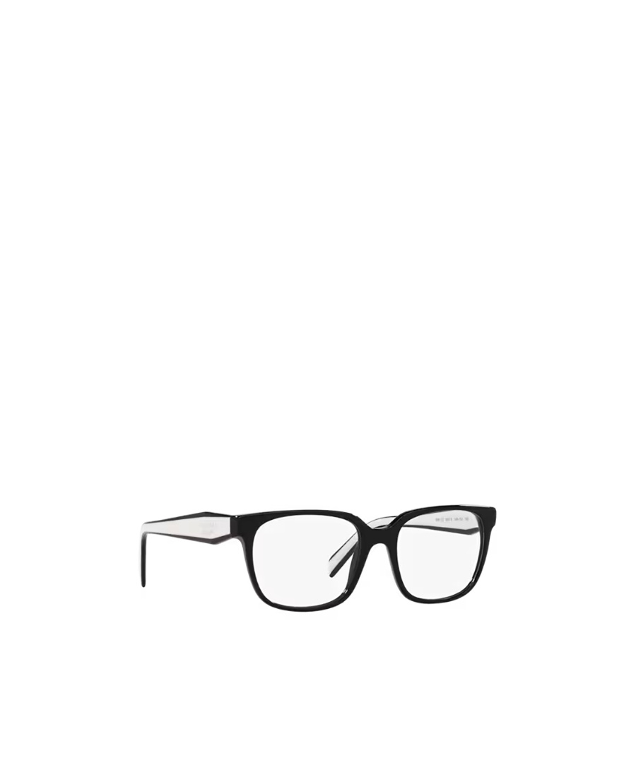Prada Eyewear Rectangular Frame Glasses In Black