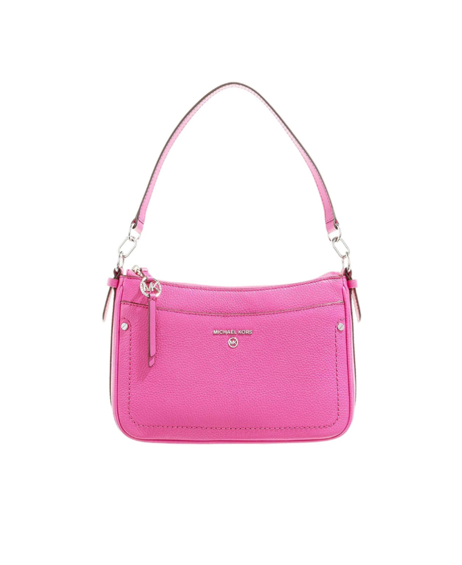 Shop Michael Kors Jet Set Charm Shoulder Bag In Pink