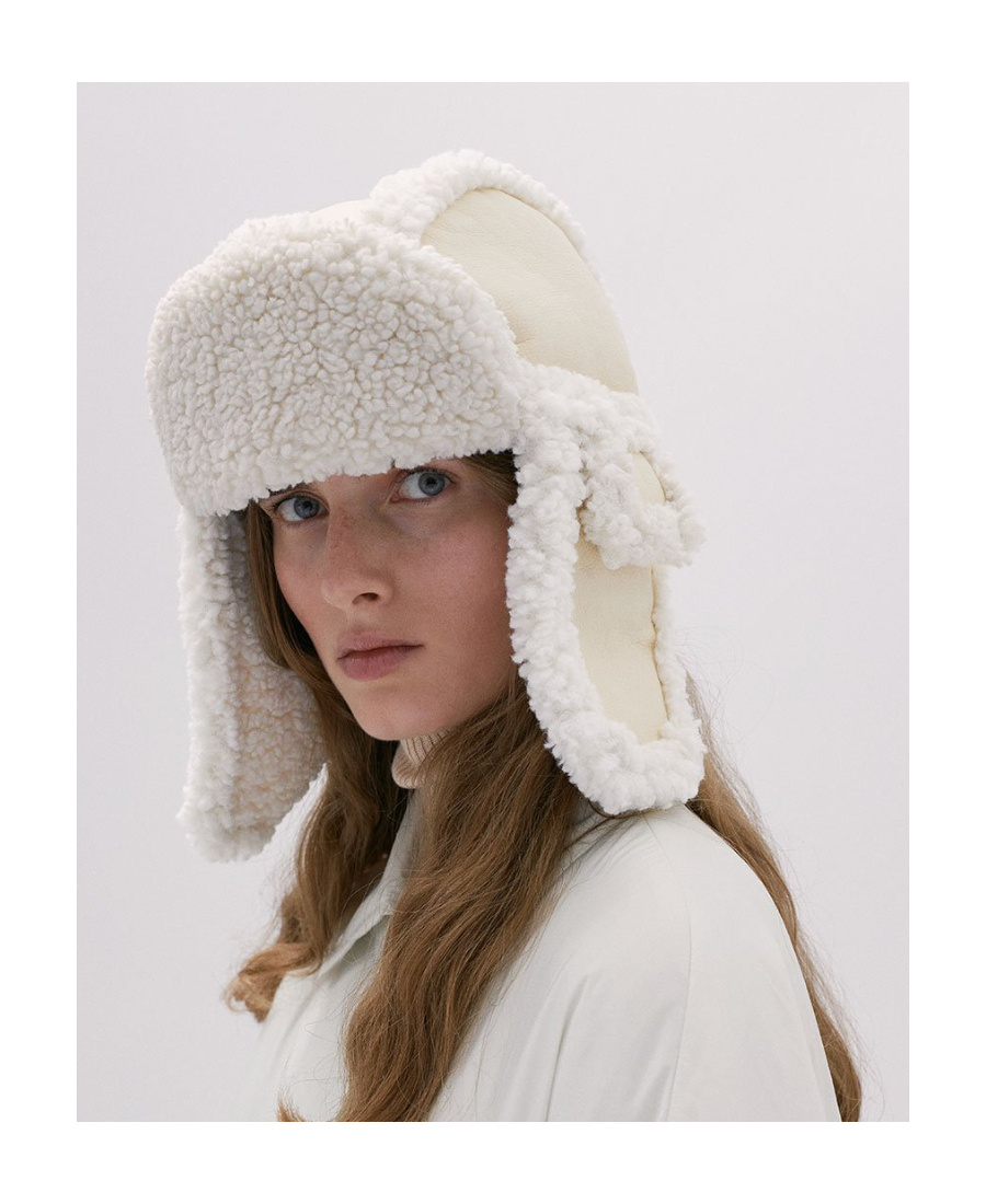 Ruslan Baginskiy Plush Hat In Nude