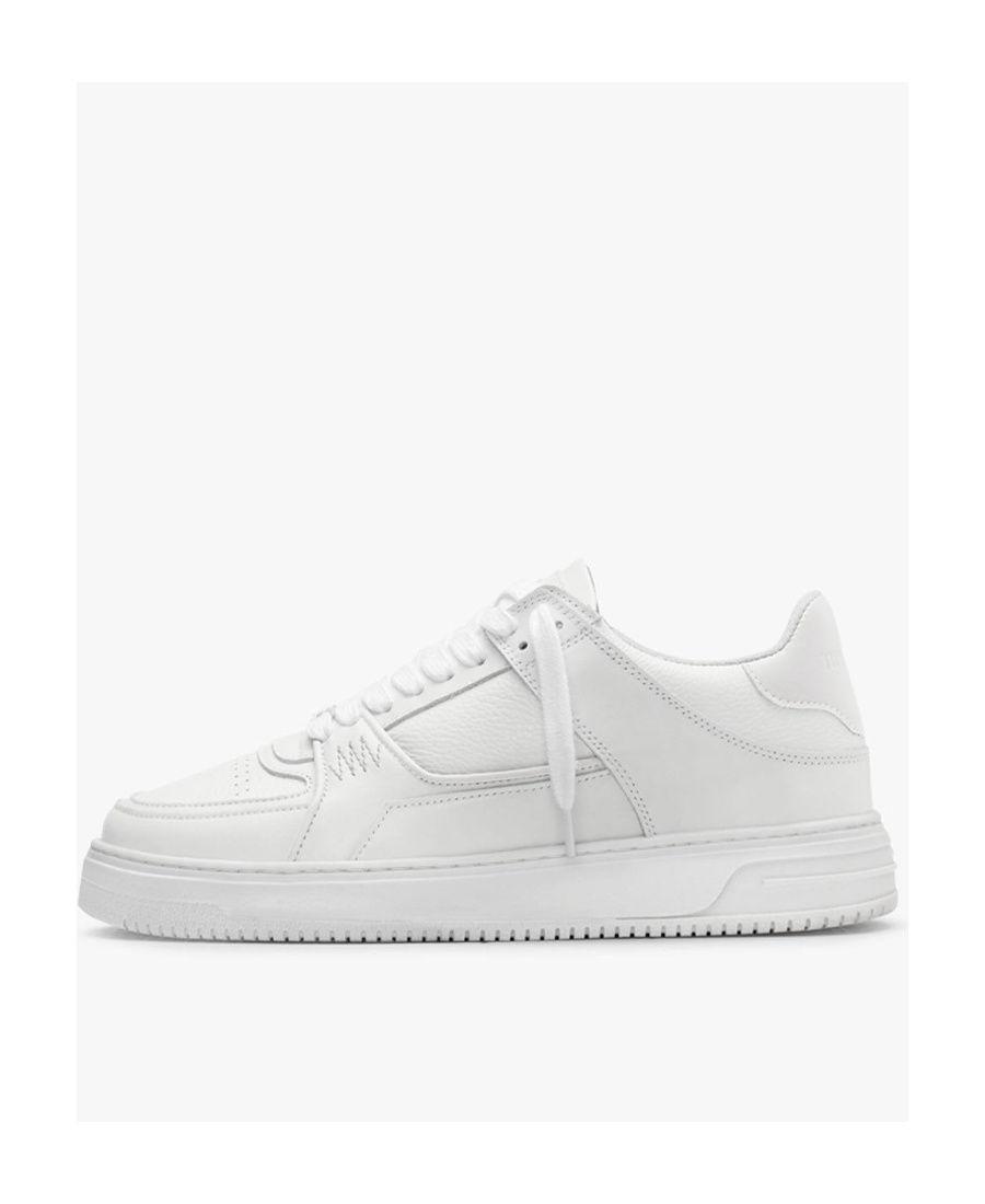 Represent Mocha Lace-up Sneakers In White