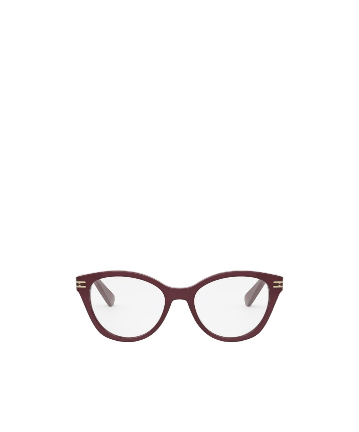 Bvlgari Bulgari Cat-eye Frame Glasses In Red