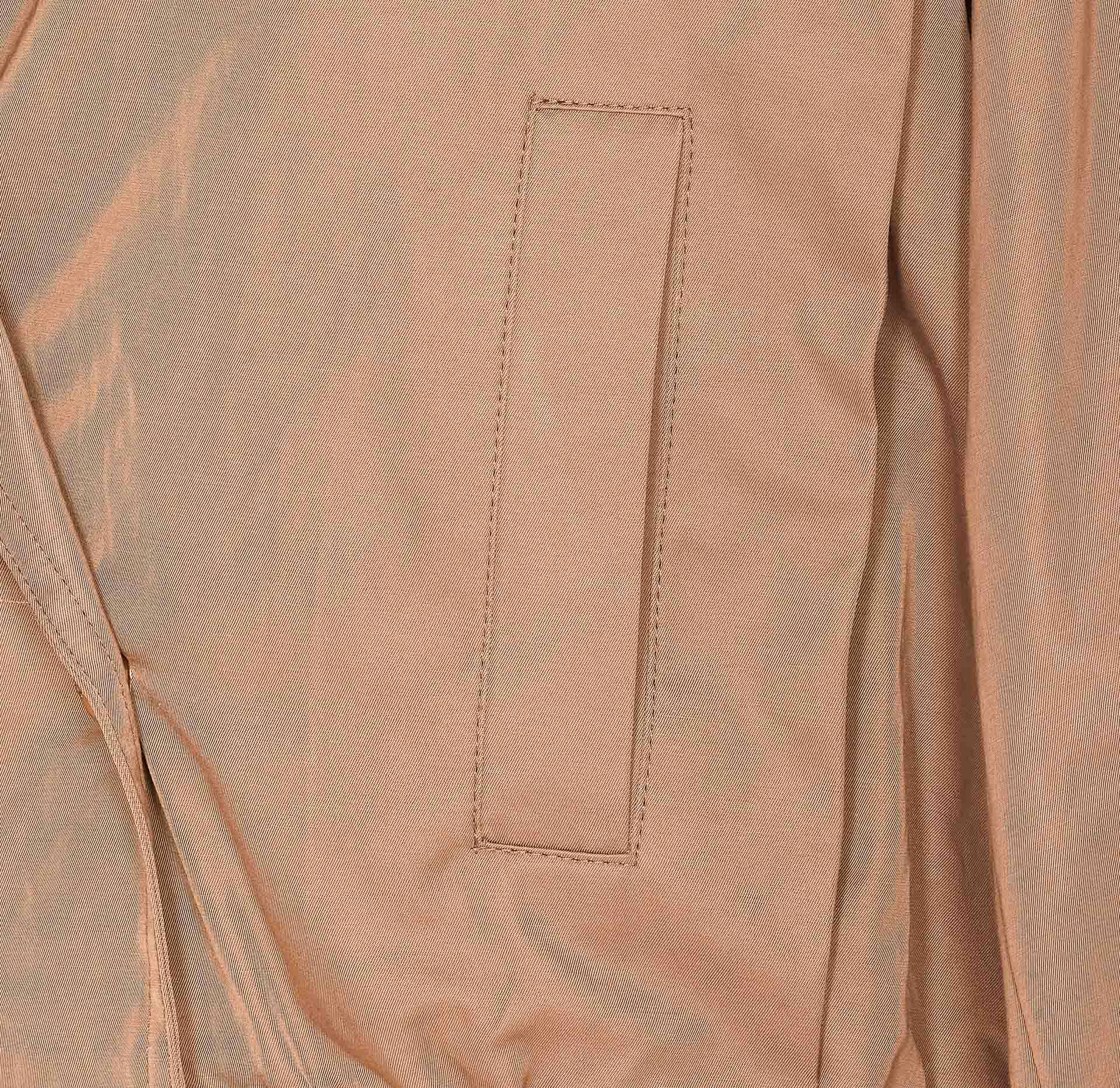 Liu •jo Double-breasted Jacket In Brown