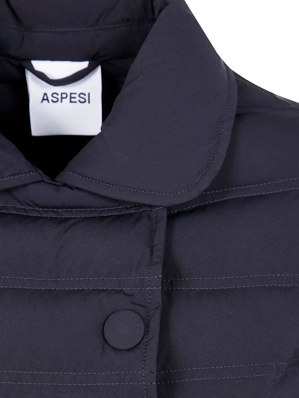 Aspesi Double-breasted Padded Jacket In Multi